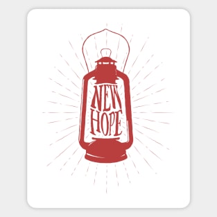 Lantern Of New Hope Magnet